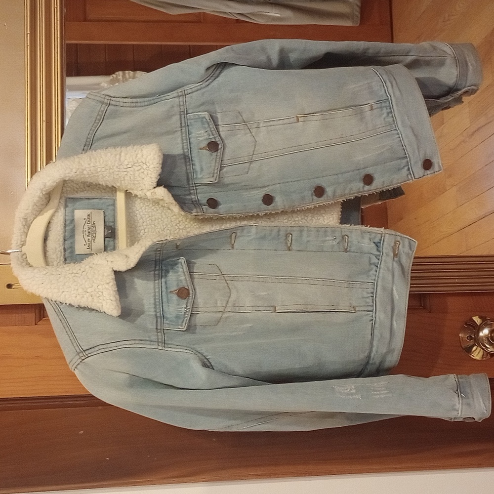 Vintage look jean jacket